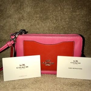 COACH wristlet